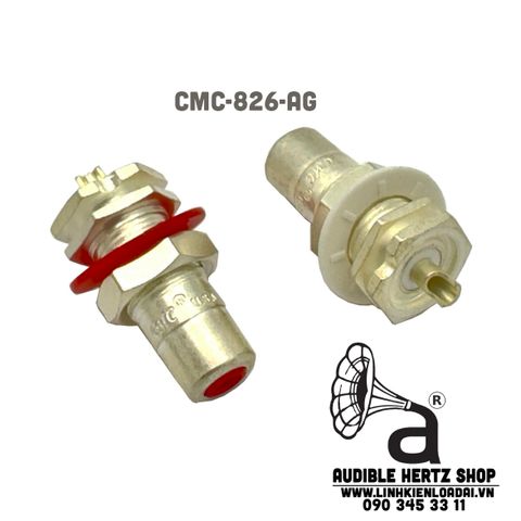  Rắc RCA mạ bạc CMC-826-AG 