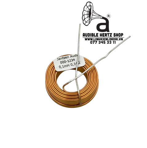  Cuộn cảm 0.1mH Air core Jantzen-Audio DCR 0.12 Ohm dây 1mm 