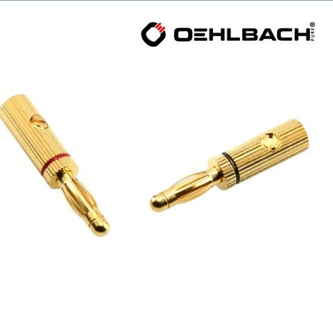  Bộ jack bắp chuối Oehlbach Banana B3 