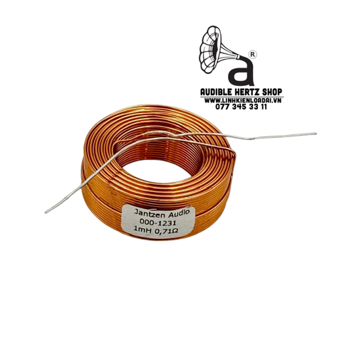  Cuộn cảm 1mH Air core Jantzen-Audio DCR 0.72 OHM Dây 0.8mm 