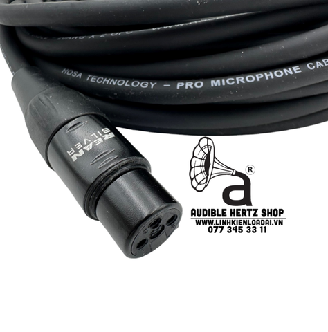  Dây microphone Hosa HMIC-025 dài 7.5m 
