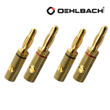  Bộ jack bắp chuối Oehlbach Banana B3 