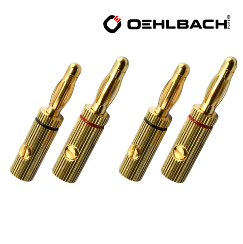  Bộ jack bắp chuối Oehlbach Banana B3 