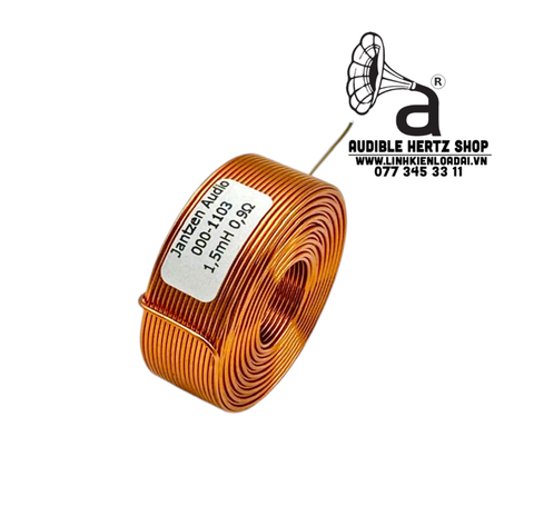  Cuộn cảm 1.5mH Jantzen-Audio Air Core DCR 0.9 Ohm Dây 0.8mm 