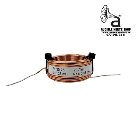  Cuộn cảm 0.25mH Dayton Audio Air core (lõi không khí) 