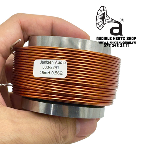  Cuộn cảm 15mH Jantzen Audio Iron core, DCR 0.55 Ohm dây 1.4mm 