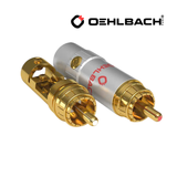  Jack tín hiệu AV/RCA Interconnect cao cấp Oehlbach Silicon Evolution 