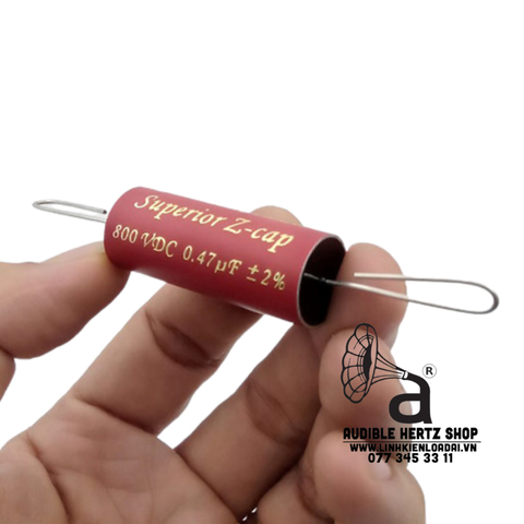  Tụ 0.47uF 800Vdc Jantzen Audio Superior Z-cap 