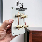  Trạm loa 4 cầu bi-amp bi-wire nhôm phay nguyên khối (theo cặp) 