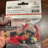  Đầu cos mạ vàng 6.3mm Monacor MFC-2063 (túi 10 cái) 