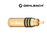  Jack tín hiệu AV/RCA Interconnect Oehlbach Hyper Cut Cool Gold 
