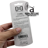  Dây tín hiệu Hosa YPP-111 6.3mm mono ra 2x6.3mm mono 