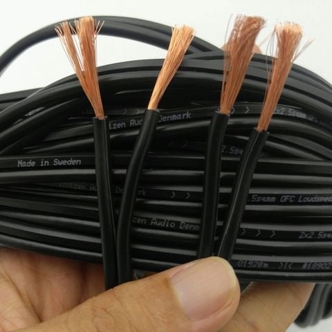  Dây loa Jantzen sợi đôi 2x2.5mm 