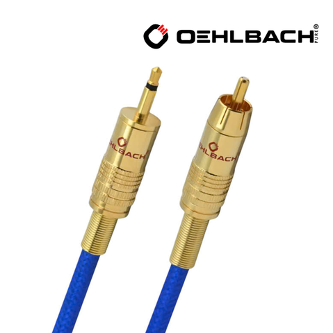  Dây tín hiệu digital 3.5mm ra RCA Oehlbach NF 113 dài 5m 