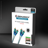  Dây tín hiệu RCA Interconnect 1m Oehlbach Ice Blue 