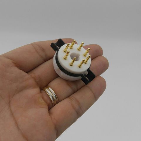  Chân đèn Amply bóng EL34 KT66 KT77 CMC-8PT, giá theo cái 