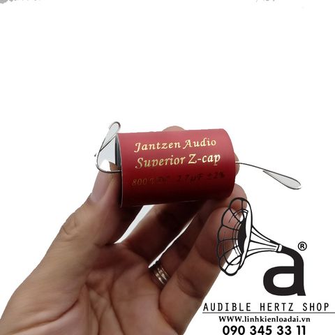 Tụ 2.7uF 800Vdc Jantzen Superior Z-cap 