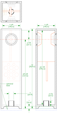  Loa cột microTower V1.0 cho Markaudio CHR70 
