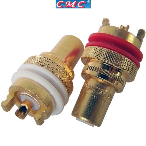  Rắc Loa/Cọc RCA/Jack RCA cao cấp CMC-805-CU-G 