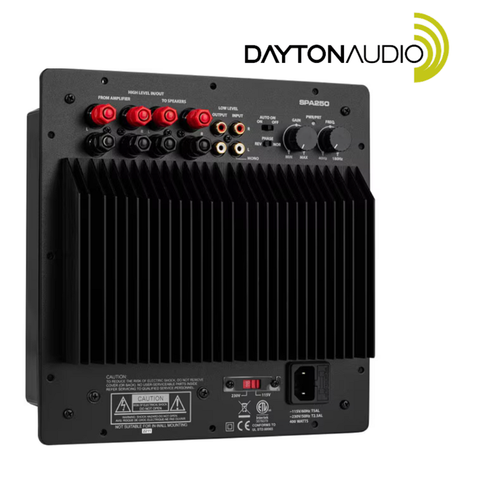  Plate amp 250W Dayton Audio SPA250 