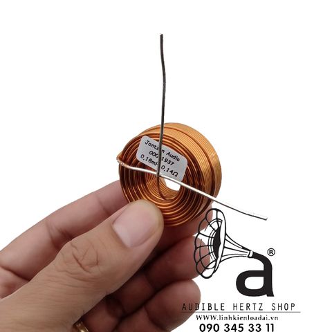  Cuộn cảm 0.18mH Air core Jantzen-Audio DCR 0.14 OHM 