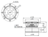  Củ loa bass rời 10cm Fostex FW108HS 