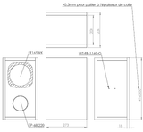  Củ loa rời toàn dải 16cm Fostex FF165WK 