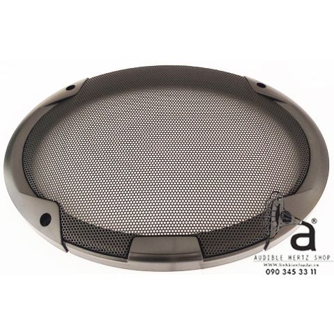  Nhân bản từ Ê căng, màng bảo vệ loa, lưới loa bằng sắt hình Ovan 6 x 9 inch loại hở vít. 
