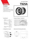  Siêu tép kèn Fostex T925A 