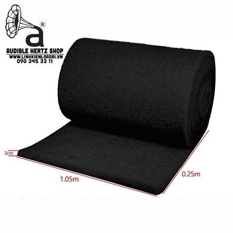  Bông tiêu âm thùng loa, thân thiện môi trường (Khổ 1m x 1m dày 3cm) 