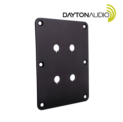  Mặt trạm loa 4 cầu nguyên khối Dayton Audio DBPP-BK 