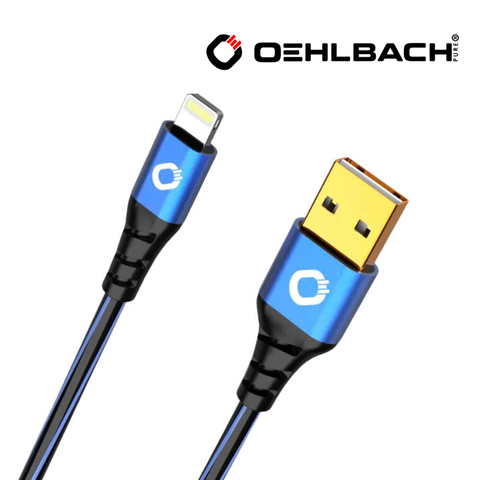  Dây tín hiệu USB 2.0 Lightning Oehlbach USB Plus LI dài 1m 