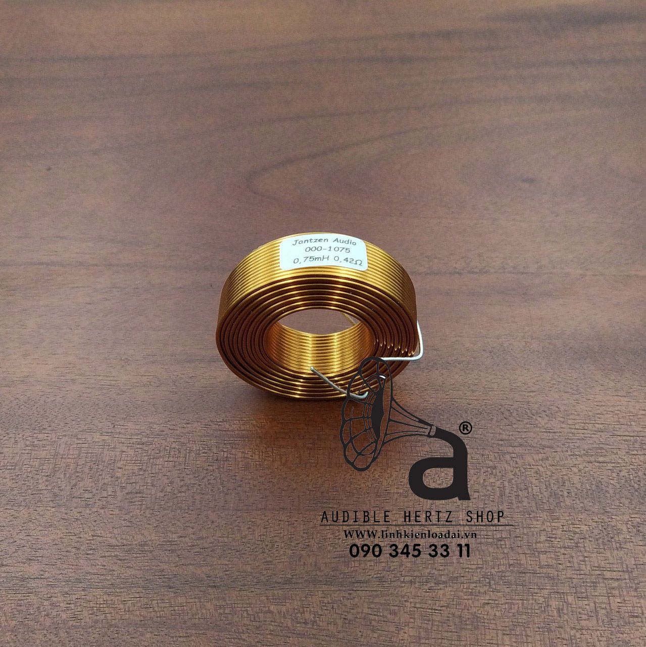  Cuộn cảm 0.75mH Jantzen-Audio lõi không khí 