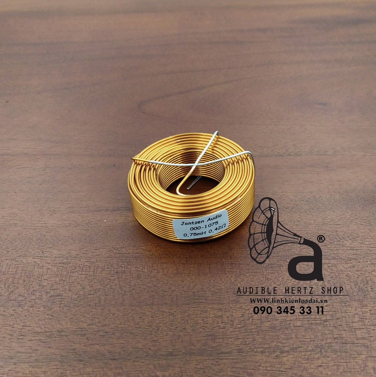  Cuộn cảm 0.75mH Jantzen-Audio lõi không khí 