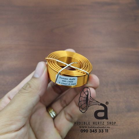  Cuộn cảm 0.22mH Jantzen Air core DCR 0.16 ohm dây 1.2mm 
