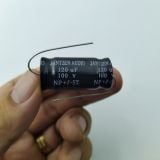  Tụ 120uF 100Vdc Jantzen-Audio Elecap 