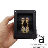  Trạm loa bi-wire, bi-amp, máng loa, hậu loa ráp thùng (giá 1 đôi) 