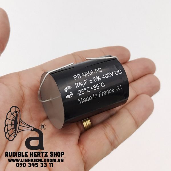 Solen Capacitor 24uF 5% 400VDC Metallized Polypropylene PB-MKP-FC, Audio, NEW Solen Capacitor 24uF 5% 400VDC Metallized Polypropylene PB-MKP-FC, Audio, NEW