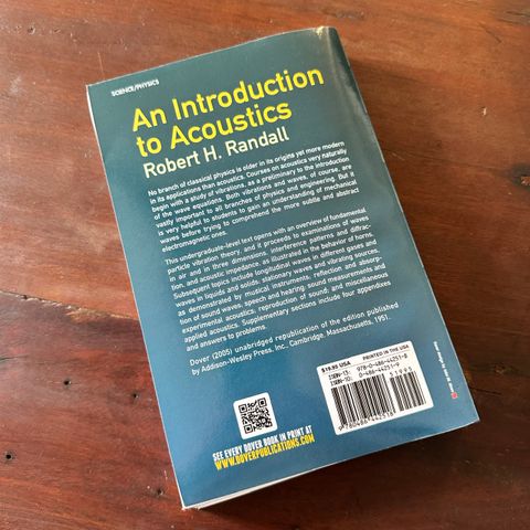  Sách An Introduction to Acoustics- Gioi thiệu về âm học 