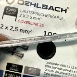  Dây loa mạ bạc 2 x 2.5mm Oehlbach Silverline 25 
