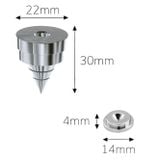  Chân đinh chén hứng Oehlbach Spikes S2000 màu bạc 