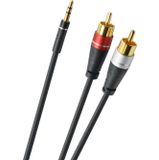  Dây tín hiệu 3.5mm ra 2xRCA Oehlbach Audio Jack RCA Link dài 1m 