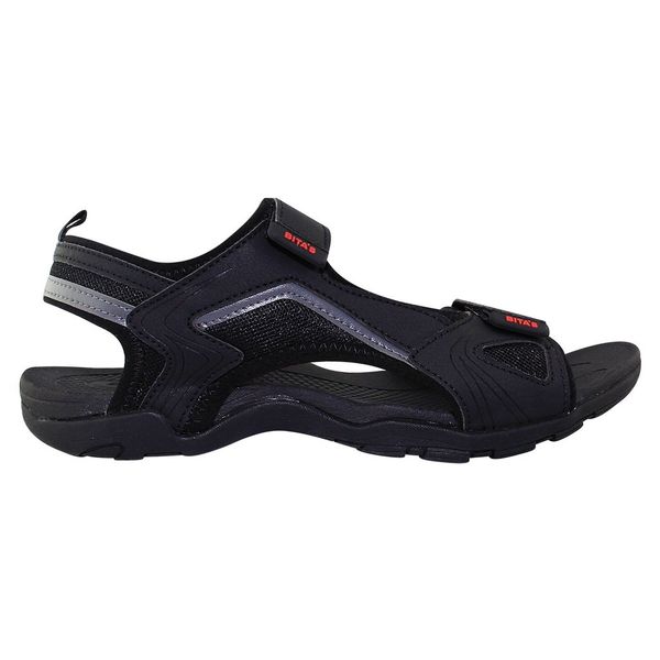 GIÀY SANDAL ĐẾ BẰNG HỌC SINH NAM BITA'S SPS.145 (ĐEN + NÂU + XÁM) - BITAS