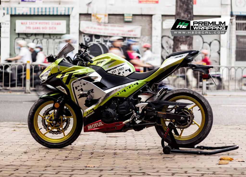 TEM XE NINJA 400 - MẪU 005