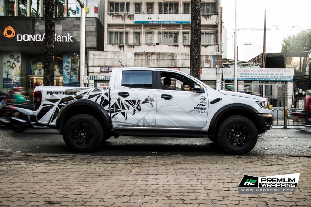 TEM XE FORD RANGER RAPTOR - MẪU 001