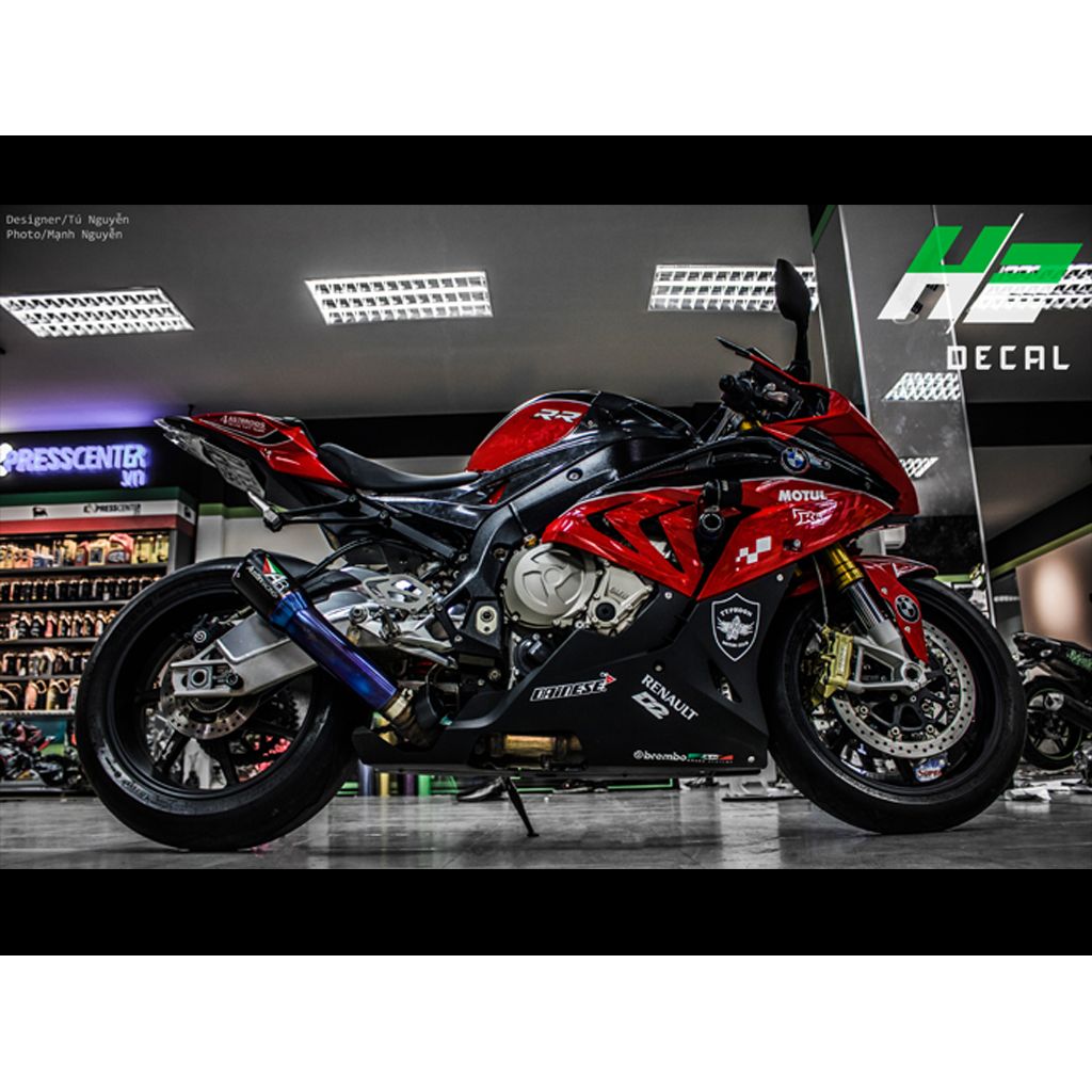 TEM XE S1000RR - MẪU 007