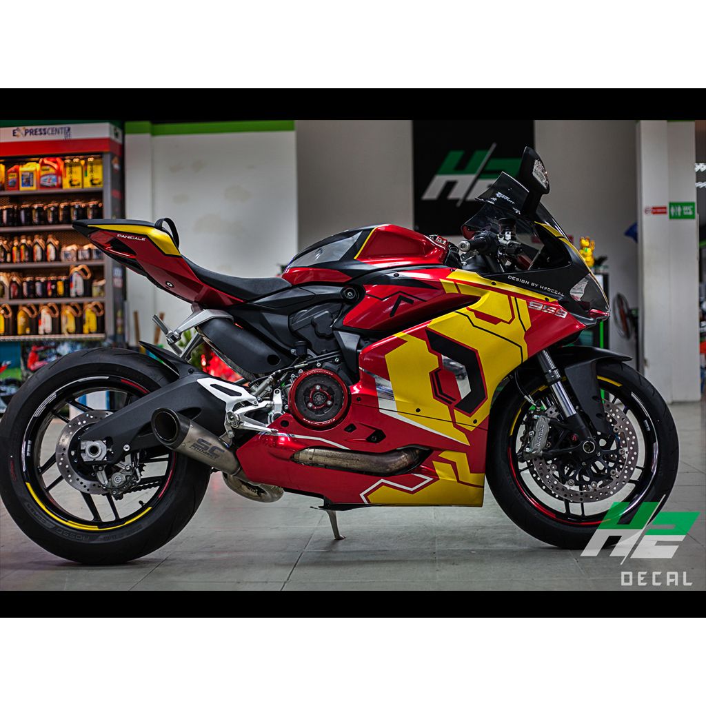 TEM XE PANIGALE - MẪU 001