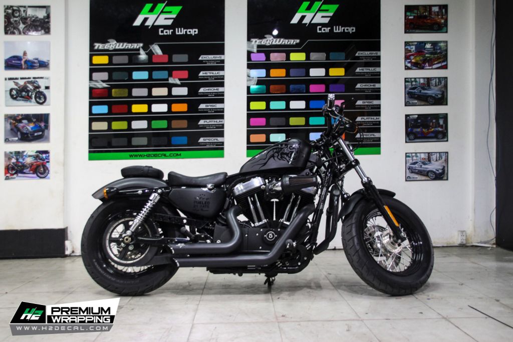 TEM XE HARLEY 48 - MẪU 002