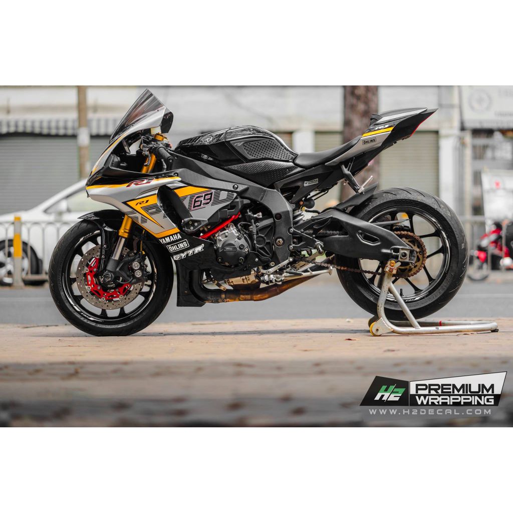 TEM XE YZF R1 - MẪU 020