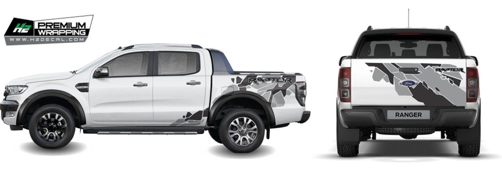 TEM XE FORD RANGER RAPTOR - MẪU 002